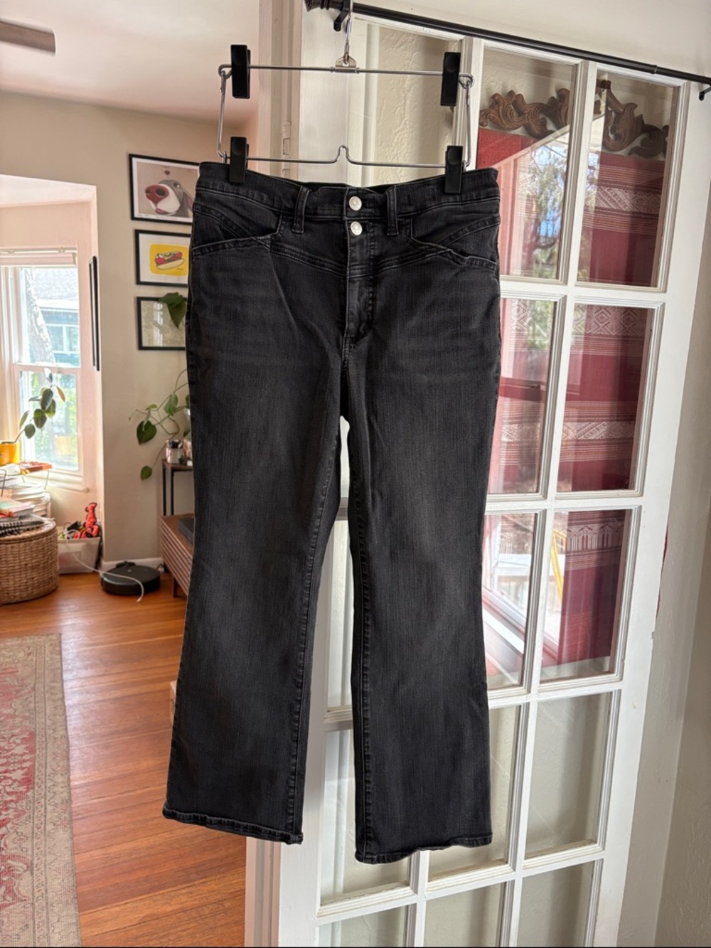 Madewell Kick Out Crop Jeans (Beckley Wash/29)